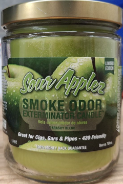 Smoke Odor Exterminator Candle Sour Applez 13oz